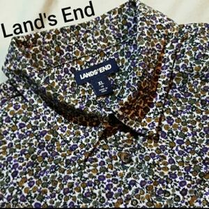 💲⬇️Floral print corduroy roll tab sleeve button down shirt